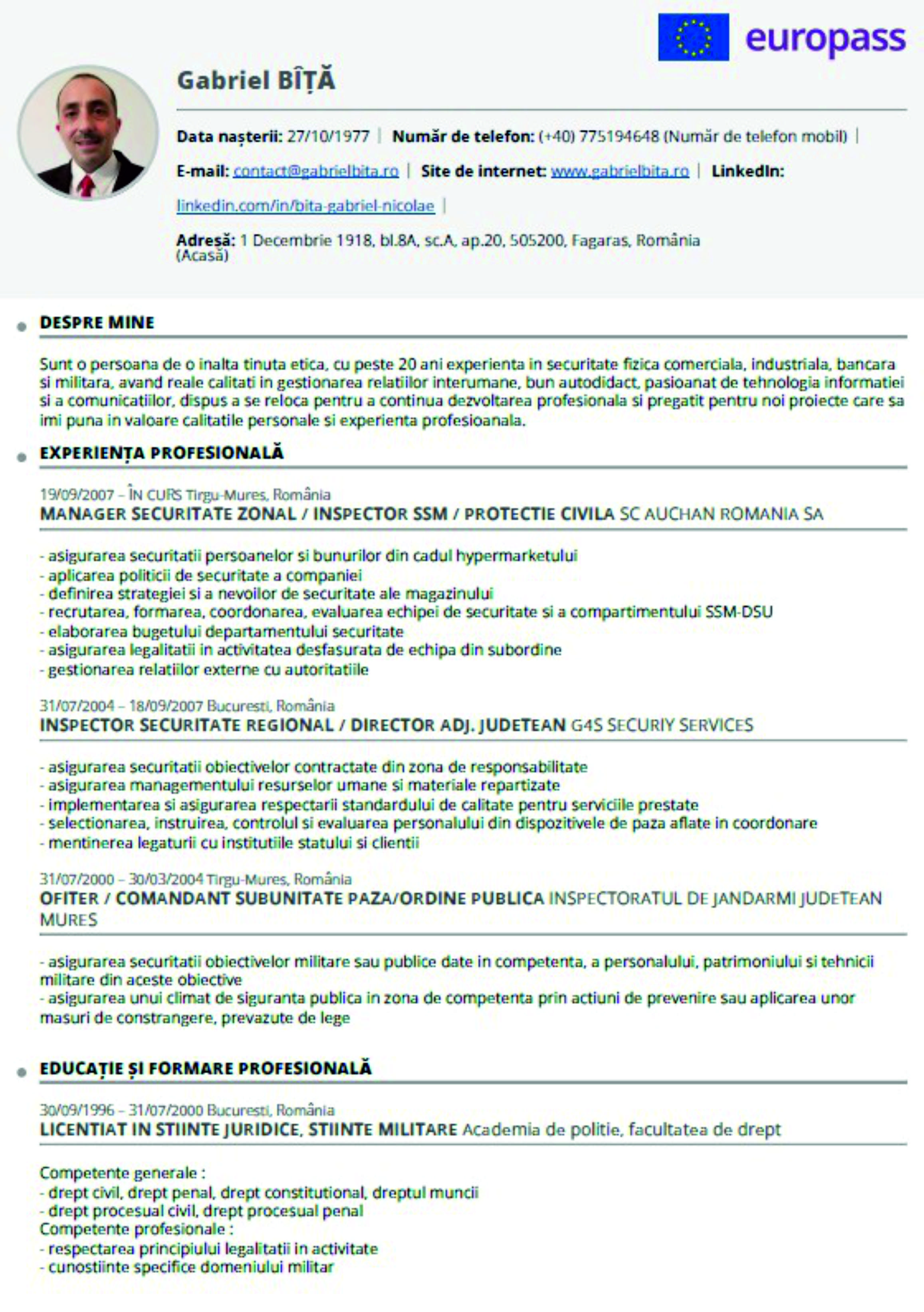 CV (ro)